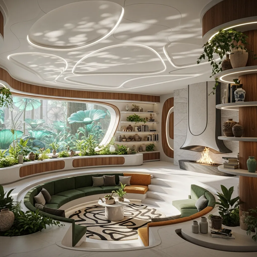 Unique custom-designed living space