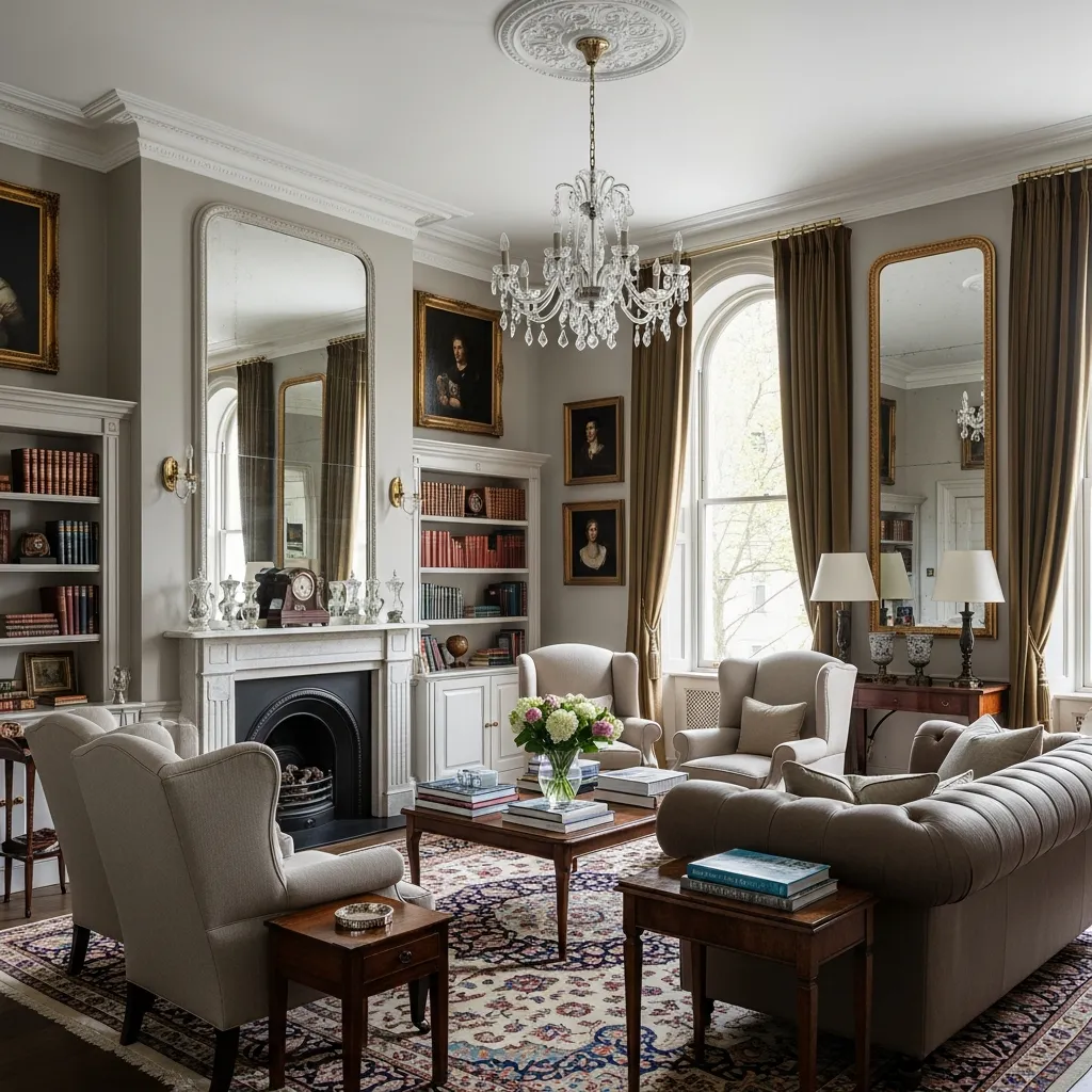 Classic apartment with sophisticated detailing